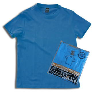 Buy detroit-blue H1003 Premium 100% Ring-Spun Cotton Unisex T-Shirt