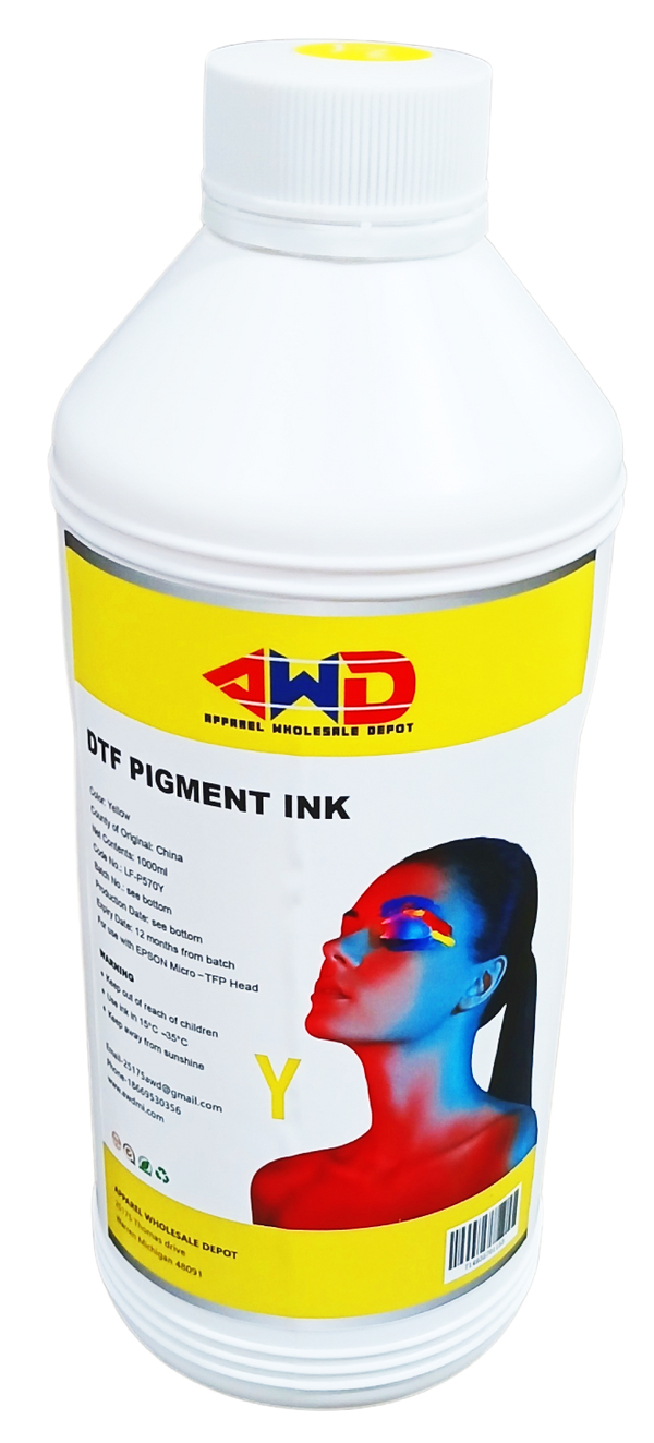 AWD DTF (Direct to Film) Pigment Ink (1000 ML) 1 LITER.