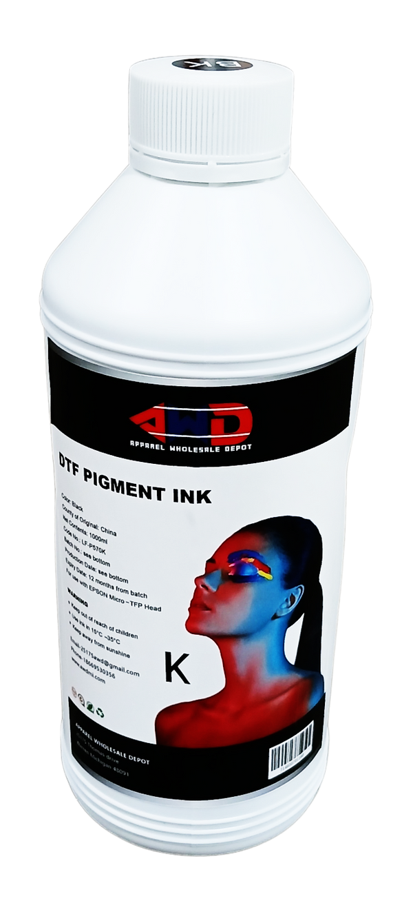 AWD DTF (Direct to Film) Pigment Ink (1000 ML) 1 LITER.