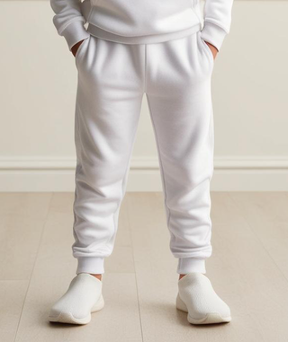 Buy white H 4007 Premium HUDI Branded Youth Heavy Blend Jogger