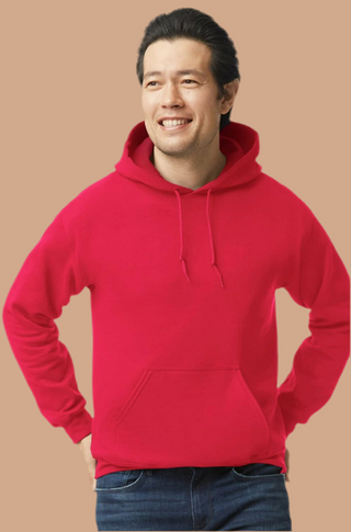 Buy red Gildan 18500 Heavy Weight Hoodies