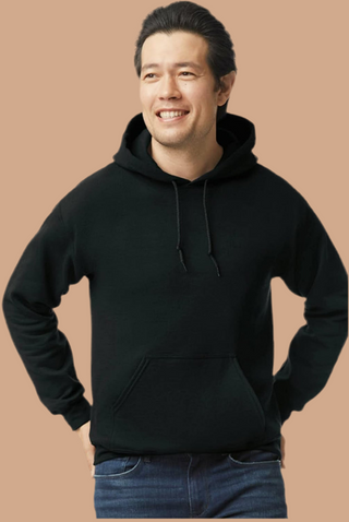 Buy balck Gildan 18500 Heavy Weight Hoodies