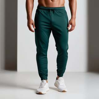 Buy forest-green H9007 Heavy Duty 12Oz, Fleece Sweatpants