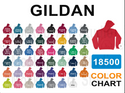 Gildan 18500 Heavy Weight Hoodies